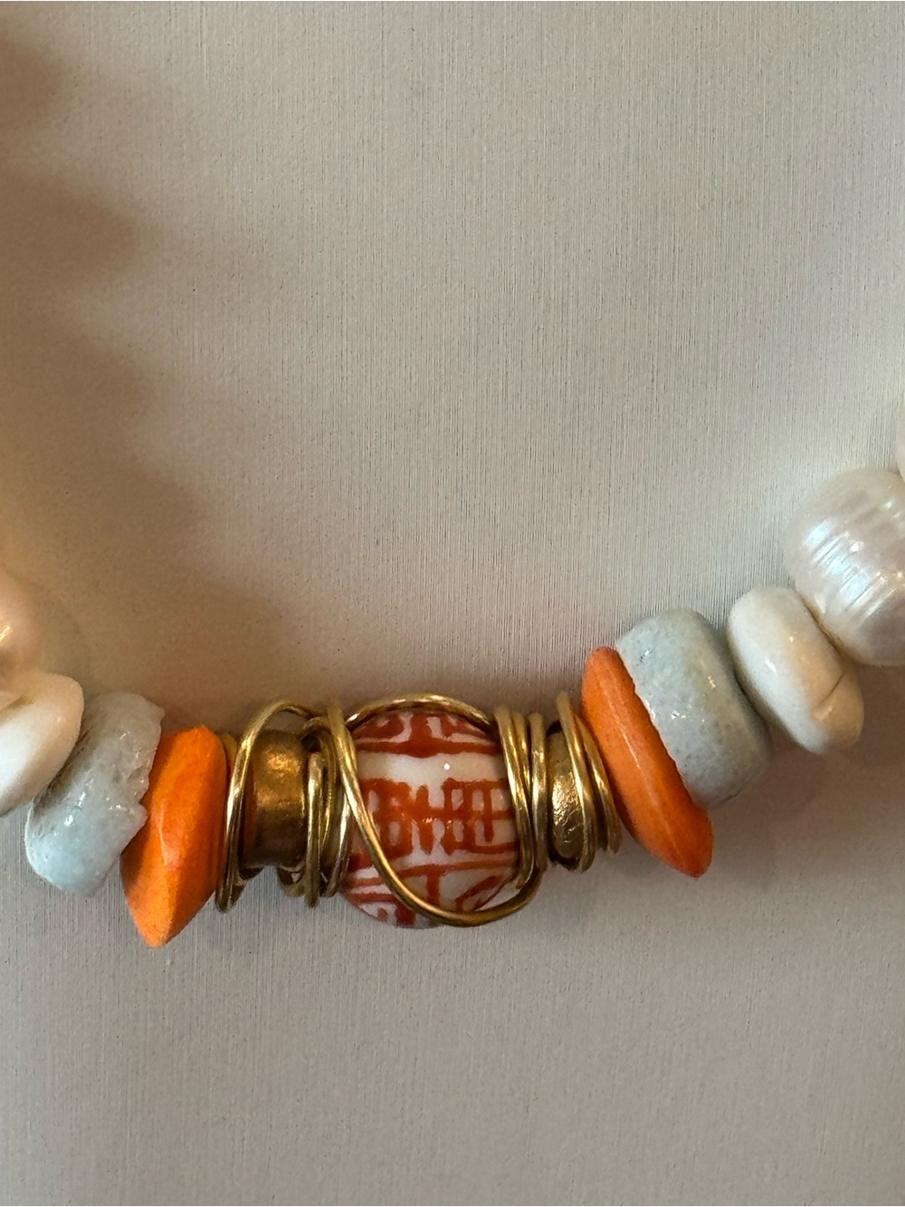 Pearl and Mixed Bead Necklace - NEW! - Picture 6 of 6
